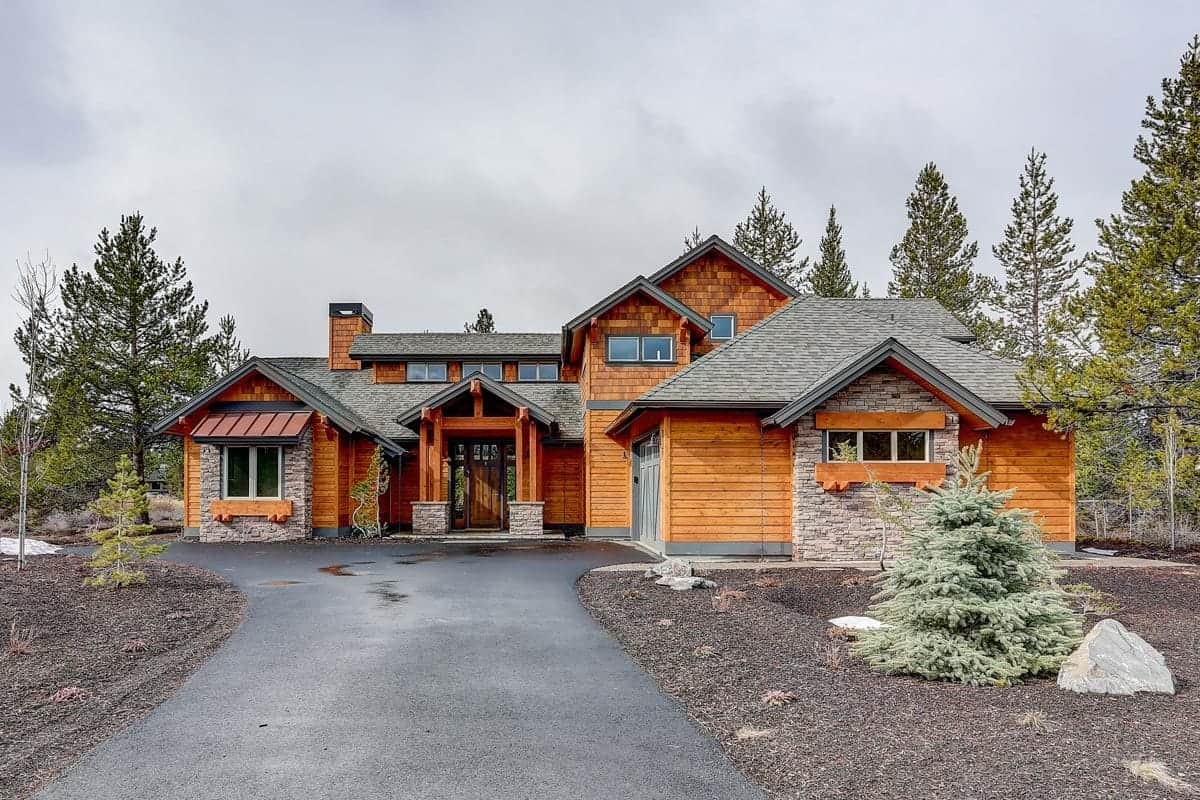 Rustic Mountain Craftsman with Vaulted Upstairs
