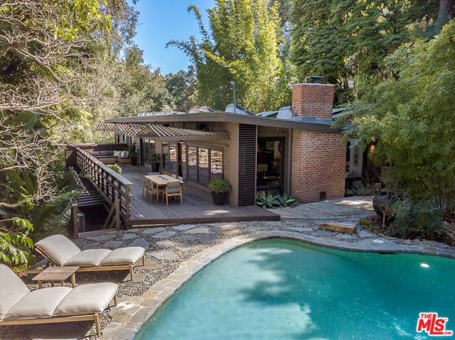 Mid-Century House in L.A. with Plenty of Natural Wood (Remodelled – circa 1949)