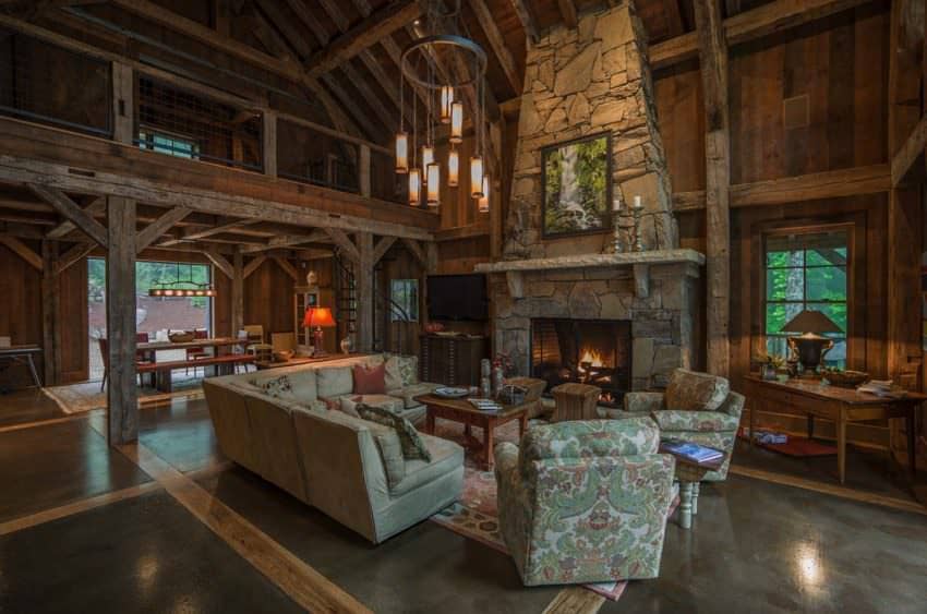 Barn Converted into Rustic House by RTM Architects
